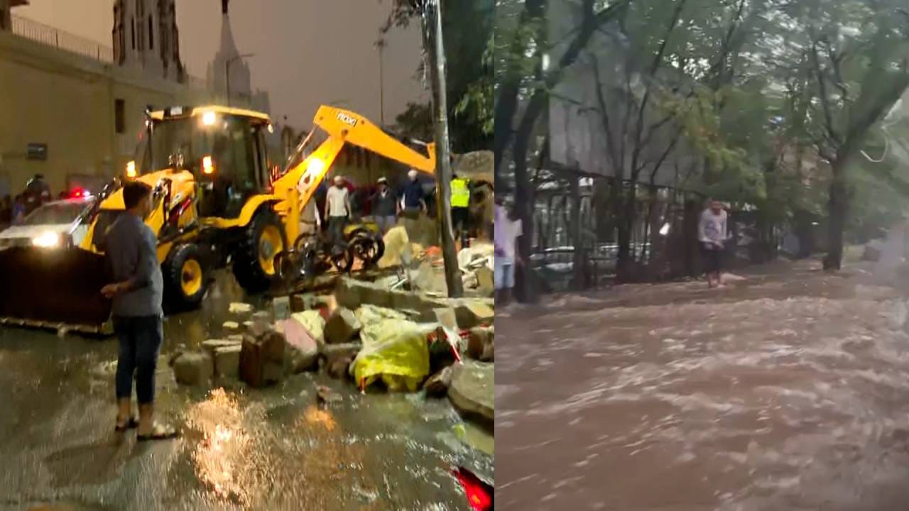 ಬಿಸಿಲಿಗೆ ಬೆಂದಿದ್ದ ಬೆಂದಕಾಳೂರಲ್ಲಿಂದು ಕಂಡು ಕೇಳರಿಯದ ಮಳೆ ಅಬ್ಬರಿಸಿದೆ. ಸಂಜೆ ಅಬ್ಬರಿಸಿದ ಮಳೆಗೆ  ಬೆಂಗಳೂರಿನಲ್ಲಿ ನಾನಾ ಅವಾಂತರಗಳು ಸಂಭವಿಸಿವೆ. ಕಾಂಪೌಂಡ್ ಕುಸಿದು 7 ಜನರು ಸಾವನ್ನಪ್ಪಿರುವುದು ಒಂದು ಕಡೆಯಾದರೆ, ನಗರದಲ್ಲಿ 50ಕ್ಕೂ ಹೆಚ್ಚು ಬೃಹತ್ ಮರಗಳೇ ಧರೆಗುರುಳಿವೆ.