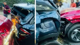 ಕುಡಿದವನಿಗೆ ಟೆಸ್ಟ್ ಡ್ರೈವ್​ಗೆ ನೀಡಿದ ಶೋರೂಂ ಸಿಬ್ಬಂದಿ, 4 ವಾಹನಗಳು ಜಖಂ