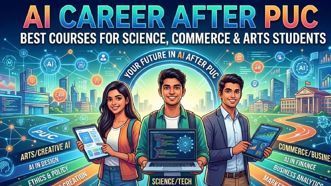 ಪಿಯುಸಿ ನಂತರ AI ಲೋಕಕ್ಕೆ ಎಂಟ್ರಿ; ಯಾವುದೇ ವಿಭಾಗ ಇರಲಿ ನಿಮಗೂ ಇದೆ ಭವಿಷ್ಯ