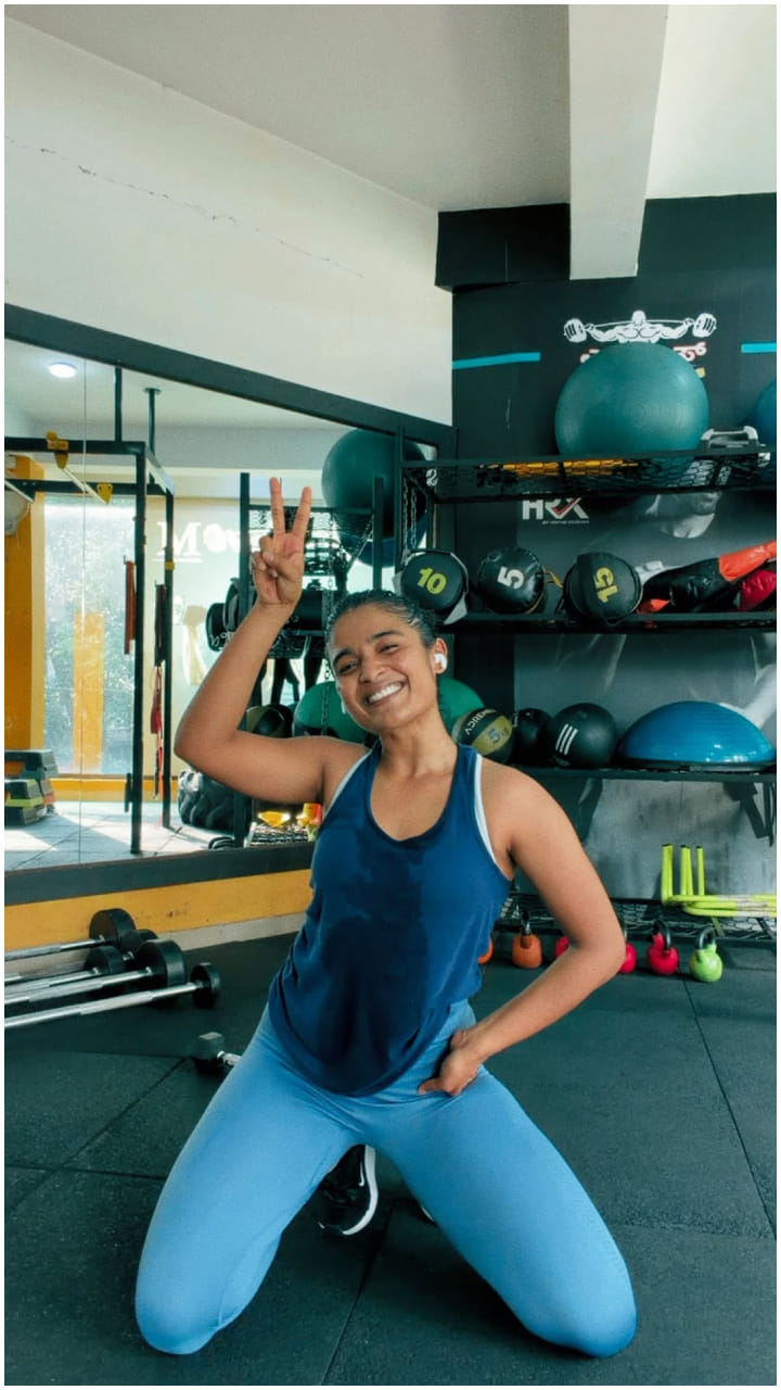 ವೀಕೆಂಡ್​ನಲ್ಲೂ ವರ್ಕೌಟ್ ತಪ್ಪಿಸಿಲ್ಲ ಚೈತ್ರಾ ಆಚಾರ್