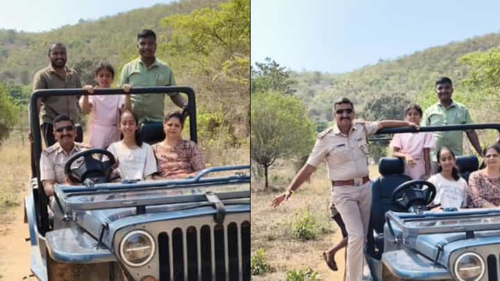ಗುಂಡ್ಲುಪೇಟೆಯಲ್ಲಿ ಫ್ಯಾಮಿಲಿ ಜೊತೆ ಯೂನಿಫಾರ್ಮ್ನಲ್ಲಿ ಶೋಕಿ; ಇನ್ಸ್ಪೆಕ್ಟರ್ ಜೈ ಕುಮಾರ್ ವಿಡಿಯೋ ವೈರಲ್ ಗುಂಡ್ಲುಪೇಟೆಯಲ್ಲಿ ಫ್ಯಾಮಿಲಿ ಜೊತೆ ಯೂನಿಫಾರ್ಮ್ನಲ್ಲಿ ಶೋಕಿ; ಇನ್ಸ್ಪೆಕ್ಟರ್ ಜೈ ಕುಮಾರ್ ವಿಡಿಯೋ ವೈರಲ್