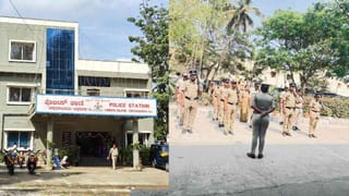 ಕರ್ನಾಟಕದಲ್ಲೊಂದು ಅಪರೂಪದ ಘಟನೆ: ಸಿಬ್ಬಂದಿಗೆ ಬಂದೂಕು ಹೊತ್ತು ರಣಬಿಸಿಲಲ್ಲಿ ನಿಲ್ಲುವ ಶಿಕ್ಷೆ