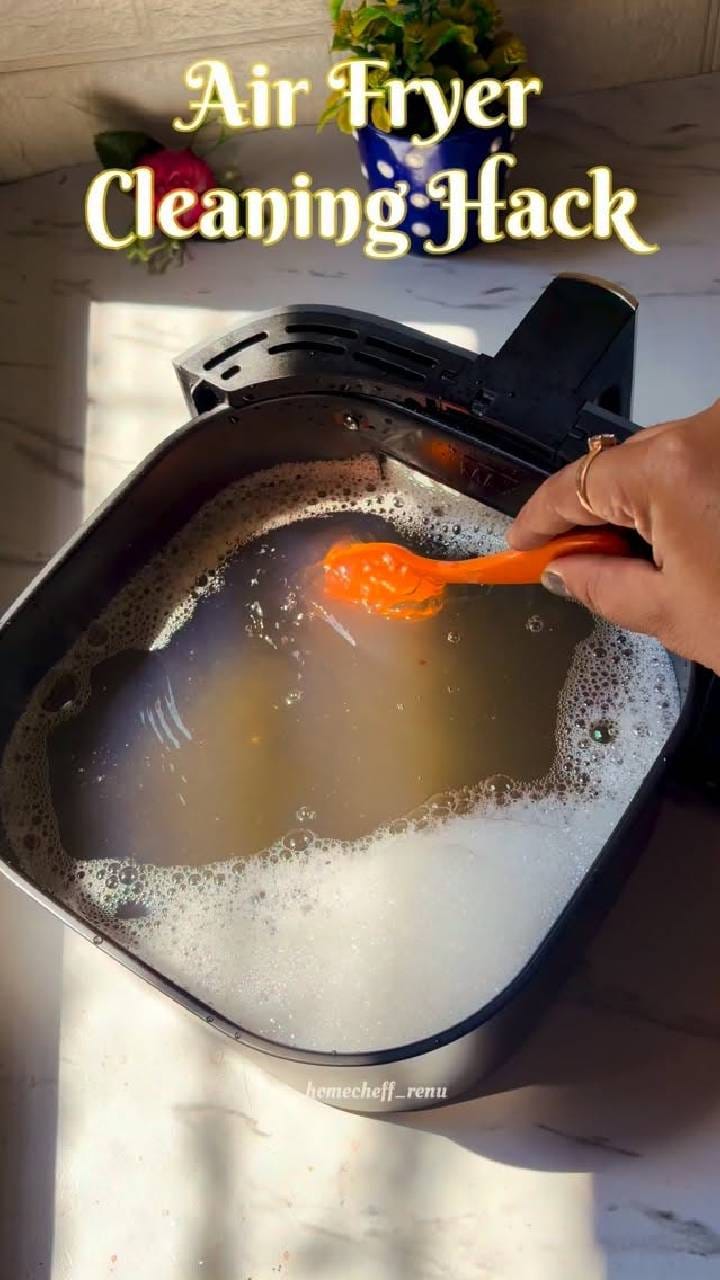 ಏರ್‌ ಫ್ರೈಯರ್‌ ಕ್ಲೀನ್‌ ಮಾಡುವ ಸುಲಭ ವಿಧಾನ