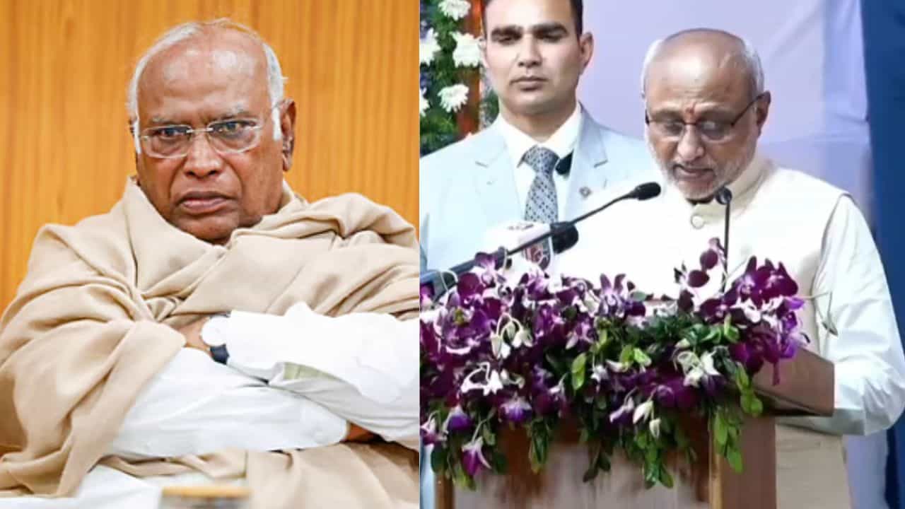 ಮೋದಿ ಬಗ್ಗೆ ಆಕ್ಷೇಪಾರ್ಹವಾಗಿ ಮಾತಾಡಿದ್ದ ಖರ್ಗೆಗೆ ಟಾಂಗ್ ಕೊಟ್ಟ ಉಪರಾಷ್ಟ್ರಪತಿ ಸಿ.ಪಿ. ರಾಧಾಕೃಷ್ಣನ್ ಮೋದಿ ಬಗ್ಗೆ ಆಕ್ಷೇಪಾರ್ಹವಾಗಿ ಮಾತಾಡಿದ್ದ ಖರ್ಗೆಗೆ ಟಾಂಗ್ ಕೊಟ್ಟ ಉಪರಾಷ್ಟ್ರಪತಿ ಸಿ.ಪಿ. ರಾಧಾಕೃಷ್ಣನ್