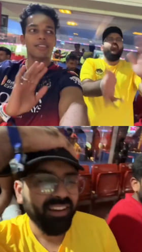 ಅಯ್ಯೋ.. ಸಿಎಸ್​ಕೆ ಫ್ಯಾನ್ ಪಜೀತಿ ನೋಡಿ