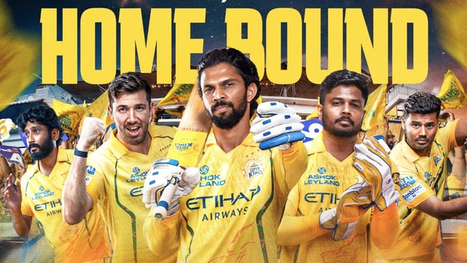 ತವರಿನ ಪಂದ್ಯಕ್ಕೆ ಸಿಎಸ್​ಕೆ ಪ್ಲೇಯಿಂಗ್​ 11ನಲ್ಲಿ 2 ಬದಲಾವಣೆ ಖಚಿತ