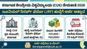 ಕರ್ನಾಟಕ ಕೇಂದ್ರೀಯ ವಿವಿಯಲ್ಲಿ ಉದ್ಯೋಗಾವಕಾಶ; ತಿಂಗಳಿಗೆ 42,000ರೂ. ಸಂಬಳ!