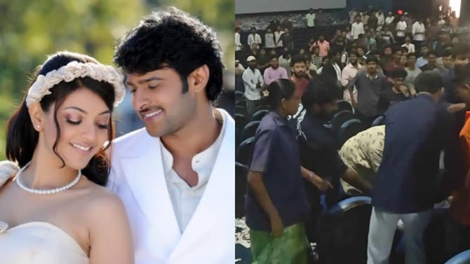 ‘ಡಾರ್ಲಿಂಗ್’ ಸಿನಿಮಾ ರೀ ರಿಲೀಸ್​​ನಲ್ಲಿ ಅಭಿಮಾನಿಗಳ ಹೊಡೆದಾಟ