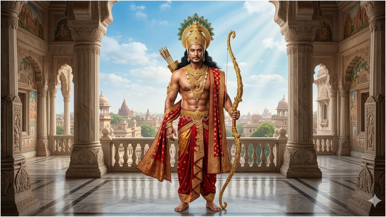 ದರ್ಶನ್ ಅವರು ಸದ್ಯ ಜೈಲಿನಲ್ಲಿದ್ದಾರೆ. ಅವರು ಯಾವುದೇ ಪಾತ್ರ ಮಾಡಿದರೂ ಉತ್ತಮವಾಗಿ ನಿರ್ವಹಿಸುತ್ತಾರೆ. ಅವರು ರಾಮನಾಗಿದ್ದರೆ ಹೀಗೆ ಕಾಣಿಸುತ್ತಿದ್ದರು. 