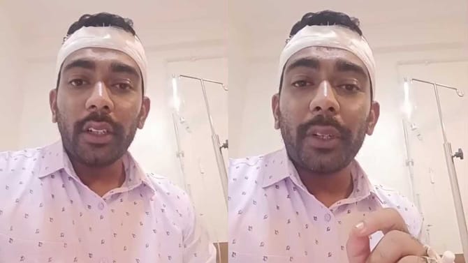 ದಾವಣಗೆರೆ ಉಪಚುನಾವಣೆ ಅಭ್ಯರ್ಥಿ ಮೇಲೆ ಮಾರಕಾಸ್ತ್ರಗಳಿಂದ ಹಲ್ಲೆ!