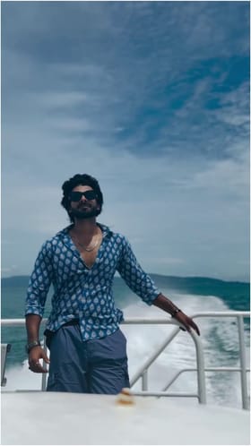 ಸ್ಕೂಬಾ ಡೈವಿಂಗ್ ಮಾಡಿದ ದೀಕ್ಷಿತ್ ಶೆಟ್ಟಿ