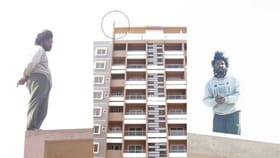 9ನೇ ಮಹಡಿಯಿಂದ ಹಾರಲು ಮುಂದಾಗಿದ್ದ ಯುವಕ ಪೊಲೀಸರ ವಶ!