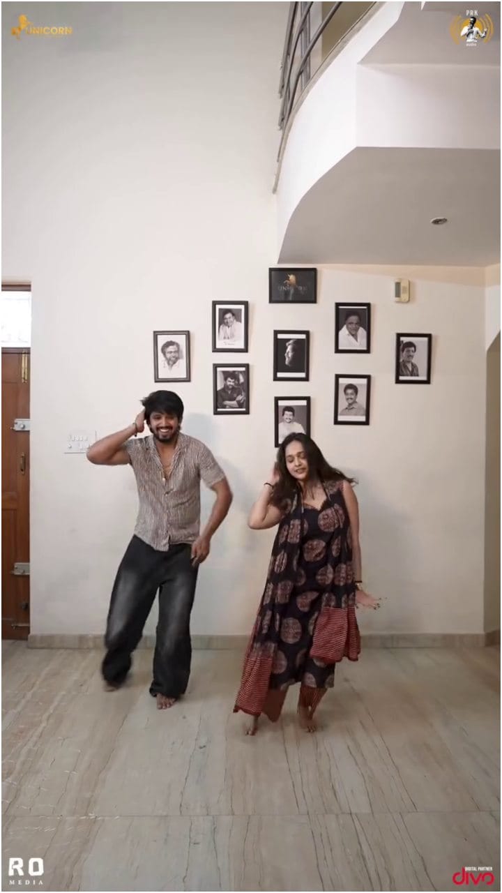 ಭರ್ಜರಿಯಾಗಿ ಡ್ಯಾನ್ಸ್ ಮಾಡಿದ ಸ್ಪಂದನಾ-ಧನುಶ್