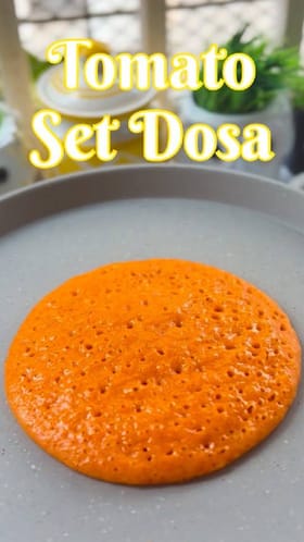 ಟೊಮೆಟೊ ಸೆಟ್‌ ದೋಸೆ; ರೆಸಿಪಿ ಇಲ್ಲಿದೆ