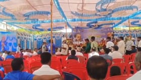 ನೀವು ದಲಿತ ವಿರೋಧಿ: ಶಾಸಕರ ಭಾಷಣಕ್ಕೆ ವ್ಯಕ್ತಿಯೋರ್ವನಿಂದ ಅಡ್ಡಿ