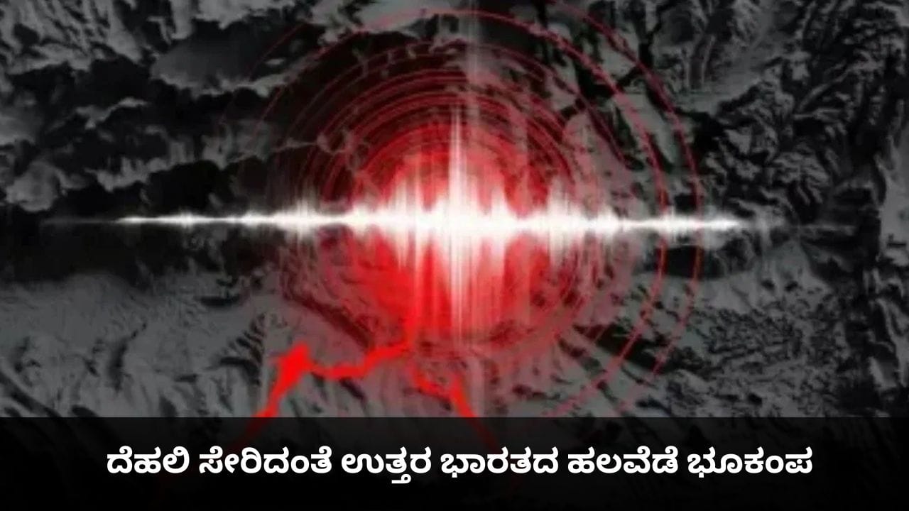 Delhi Earthquake: ದೆಹಲಿ ಸೇರಿದಂತೆ ಉತ್ತರ ಭಾರತದ ಹಲವೆಡೆ ಭೂಕಂಪ