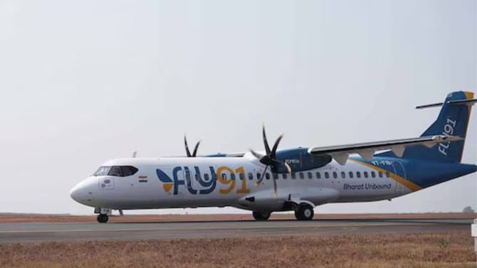 ಹುಬ್ಬಳ್ಳಿಯಲ್ಲಿ ಫ್ಲೈ 91 ವಿಮಾನಕ್ಕೆ ಮತ್ತೆ ಲ್ಯಾಂಡಿಂಗ್​​ ಸಮಸ್ಯೆ!