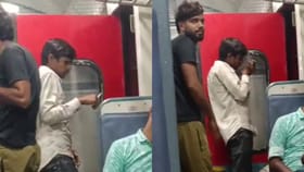 ಸಂಪರ್ಕ ಕ್ರಾಂತಿ ರೈಲಿನಲ್ಲಿ ಗಾಂಜಾ ಸೇವನೆ: ಯುವಕರ ದರ್ಬಾರ್ ವಿಡಿಯೋ ವೈರಲ್!