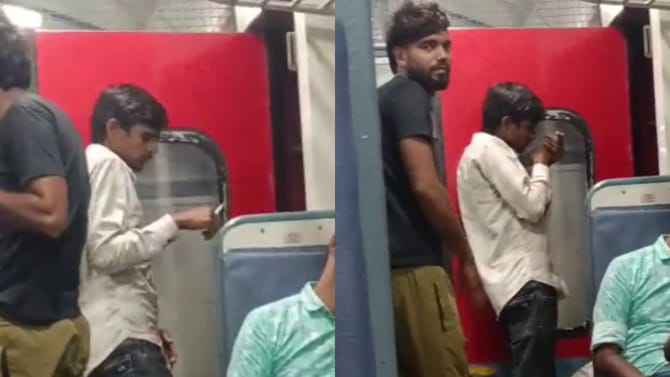 ಸಂಪರ್ಕ ಕ್ರಾಂತಿ ರೈಲಿನಲ್ಲಿ ಗಾಂಜಾ ಸೇವನೆ: ಯುವಕರ ದರ್ಬಾರ್ ವಿಡಿಯೋ ವೈರಲ್!