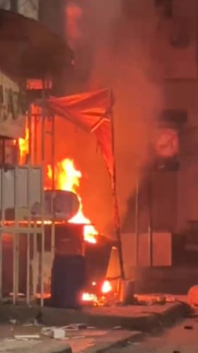 ಗ್ಯಾಸ್ ಸೋರಿಕೆಯಾಗಿ ಹೊತ್ತಿಯುರಿದ ದೋಸೆ ಹೋಟೆಲ್