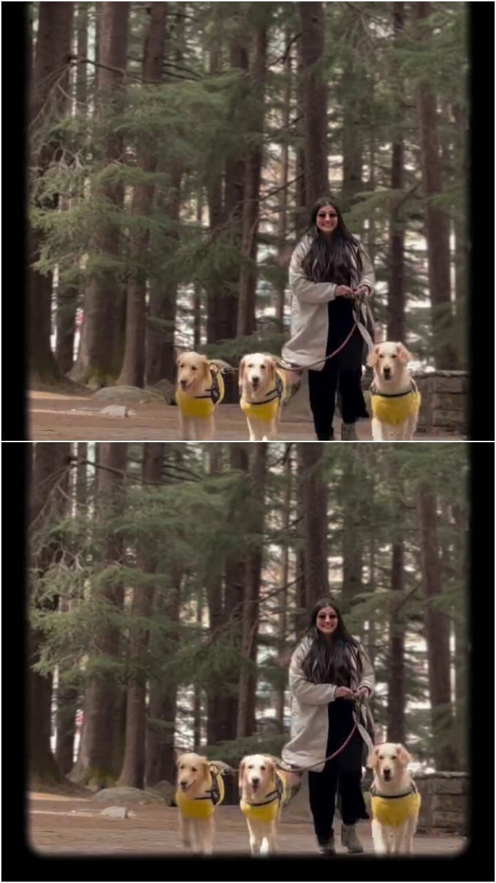 ಶ್ವಾನಗಳ ಜೊತೆ ಟ್ರಿಪ್ ಮಾಡಿದ ಗೌತಮಿ ಜಾಧವ್