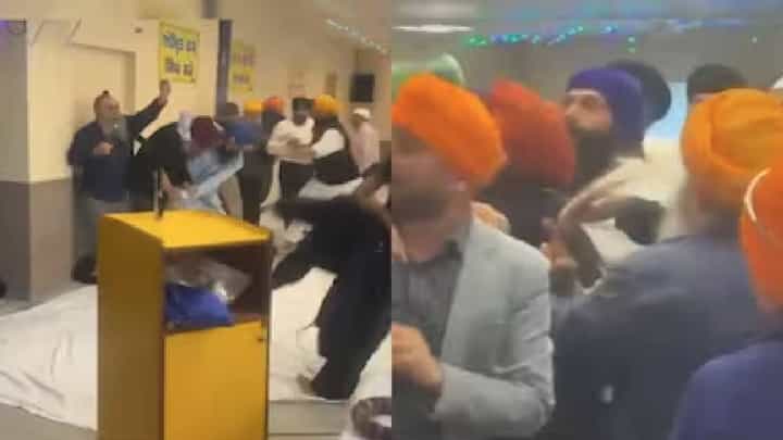 Video: ಜರ್ಮನಿಯ ಗುರುದ್ವಾರದಲ್ಲಿ ಹಿಂಸಾತ್ಮಕ ಘರ್ಷಣೆ, ಬಂದೂಕು, ಚಾಕುವಿನಿಂದ ಪರಸ್ಪರ ದಾಳಿ, 11 ಮಂದಿಗೆ ಗಾಯ Video: ಜರ್ಮನಿಯ ಗುರುದ್ವಾರದಲ್ಲಿ ಹಿಂಸಾತ್ಮಕ ಘರ್ಷಣೆ, ಬಂದೂಕು, ಚಾಕುವಿನಿಂದ ಪರಸ್ಪರ ದಾಳಿ, 11 ಮಂದಿಗೆ ಗಾಯ