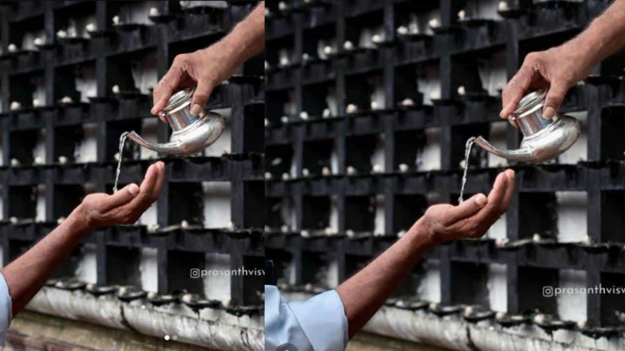 ಪೂಜೆಯ ನಂತರ ತೀರ್ಥ ಸ್ವೀಕರಿಸುವಾಗ ಈ ತಪ್ಪು ಮಾಡಬೇಡಿ; ಶಾಸ್ತ್ರೋಕ್ತ ನಿಯಮ ಇಲ್ಲಿದೆ ಪೂಜೆಯ ನಂತರ ತೀರ್ಥ ಸ್ವೀಕರಿಸುವಾಗ ಈ ತಪ್ಪು ಮಾಡಬೇಡಿ; ಶಾಸ್ತ್ರೋಕ್ತ ನಿಯಮ ಇಲ್ಲಿದೆ