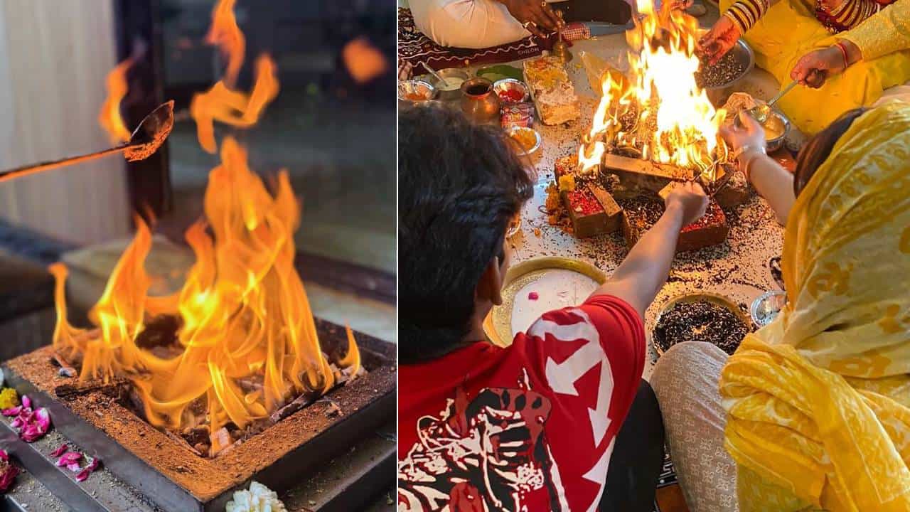 Pooja Rituals: ಹೋಮ-ಹವನ ಮಾಡುವಾಗ ಎದ್ದು ಹೊರಗೆ ಹೋಗಬಾರದು ಯಾಕೆ ಗೊತ್ತಾ? Pooja Rituals: ಹೋಮ-ಹವನ ಮಾಡುವಾಗ ಎದ್ದು ಹೊರಗೆ ಹೋಗಬಾರದು ಯಾಕೆ ಗೊತ್ತಾ?