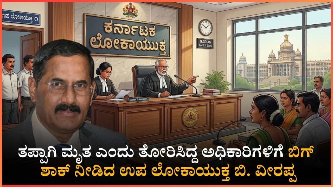 ಬದುಕಿದ್ದರೂ ದಾಖಲೆಯಲ್ಲಿ 'ಮೃತ': ಅಧಿಕಾರಿಗಳ ಎಡವಟ್ಟಿಗೆ ಹಂಪಮ್ಮ ಪರದಾಟ; ಉಪ ಲೋಕಾಯುಕ್ತರು ಮಾಡಿದ್ದೇನೆ ನೋಡಿ