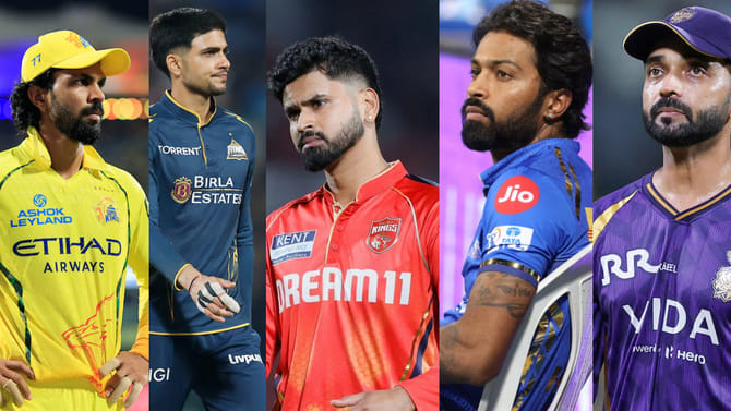 ಐದು ತಂಡಗಳ ನಾಯಕರಿಂದ 84 ಲಕ್ಷ ರೂ. ದಂಡ ವಸೂಲಿ