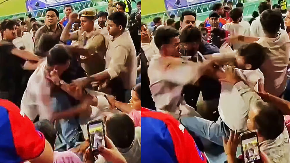 IPL 2026: LSG vs DC ಪಂದ್ಯದ ವೇಳೆ ಅಭಿಮಾನಿಗಳ ಮಾರಾಮಾರಿ!