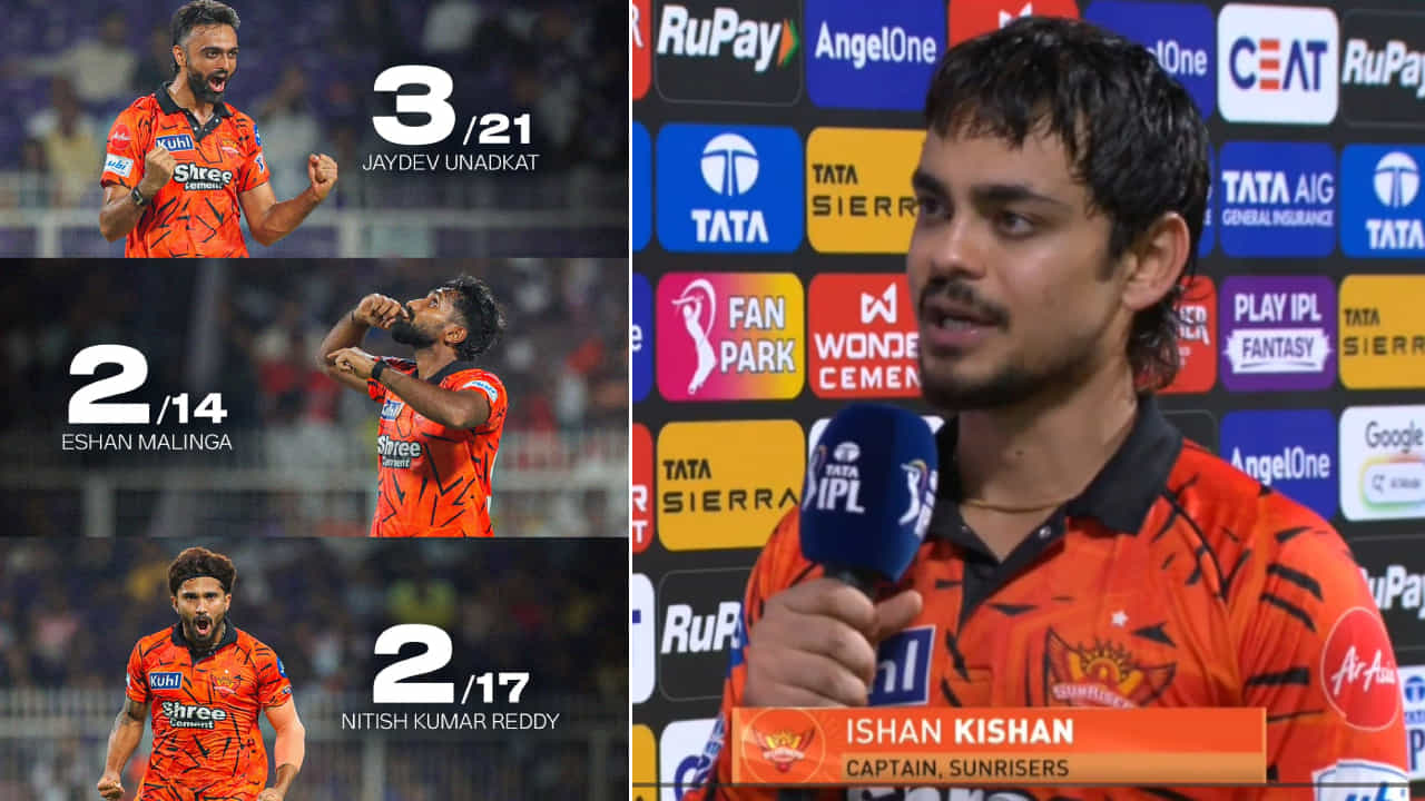 KKR vs SRH, IPL 2026: ಪೋಸ್ಟ್ ಮ್ಯಾಚ್​ನಲ್ಲಿ ತಂಡದ ಗೆಲುವಿಗೆ ಕಾರಣರಾದ ಯಾರನ್ನೂ ಮರೆಯದ ಇಶಾನ್ ಕಿಶನ್, ಏನು ಹೇಳಿದ್ರು ನೋಡಿ