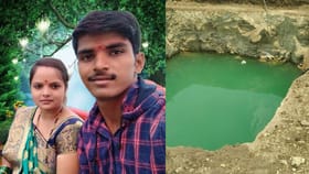 ಹೆಂಡತಿಯನ್ನು ಕೊಚ್ಚಿ ಕೊಲೆಗೈದು ಮಗುವಿನೊಂದಿಗೆ ಬಾವಿಗೆ ಹಾರಿದ ಗಂಡ