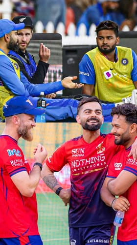 RCB vs LSG ಪಂದ್ಯಕ್ಕೂ ಮುನ್ನ ದೋಸ್ತಿ