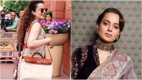 ಗೋವಿನ ಚರ್ಮದ ಬ್ಯಾಗ್ ಹಿಡಿದು ಬಂದ್ರಾ ಕಂಗನಾ? ಶುರುವಾಗಿದೆ ಚರ್ಚೆ