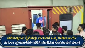 ರೈಲೇ ಹೆರಿಗೆ ಆಸ್ಪತ್ರೆ! ಚಲಿಸುವ ರೈಲಿನಲ್ಲೇ ಮಗುವಿಗೆ ಜನ್ಮ ನೀಡಿದ ಮಹಿಳೆ
