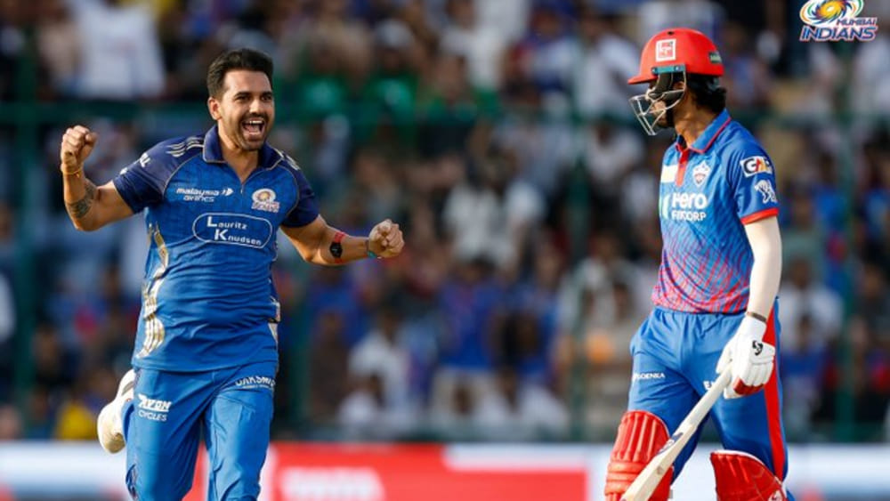 DC vs MI: 0,1.. ಮತ್ತೆ ಮೊದಲ ಓವರ್​ನಲ್ಲೇ ಆಟ ಮುಗಿಸಿದ ರಾಹುಲ್