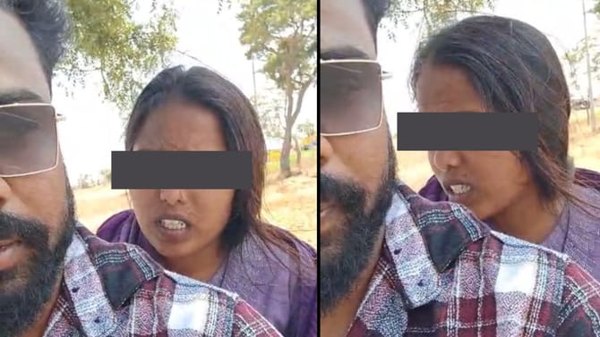 ನಡುರಸ್ತೆಯಲ್ಲೇ ಯುವತಿಯನ್ನು ಬೆದರಿಸಿದ ಮುಸ್ತಫಾ ಖಾದ್ರಿ; ವಿಡಿಯೋ ವೈರಲ್