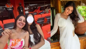 ನಟಿಯ ಕೈಯಲ್ಲಿ ವಿವಿಐಪಿ ಐಪಿಎಲ್ ಟಿಕೆಟ್, ಎಲ್ಲರ ಕಣ್ಣು ಸಿಎಂ ಮೇಲೆ