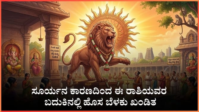 ವಾವ್ಹ್​​​​ ಏನ್​​ ಅದೃಷ್ಟ ಈ ರಾಶಿಯವರದ್ದು!