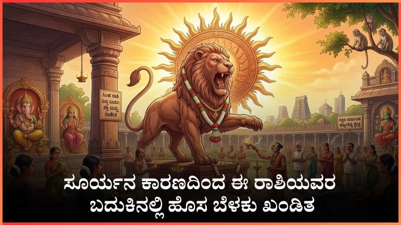 ವಾವ್ಹ್ ಏನ್ ಅದೃಷ್ಟ ಈ ರಾಶಿಯವರದ್ದು!: ಮುಟ್ಟಿದ್ದೆಲ್ಲಾ ಚಿನ್ನ, ಆದರೆ ಈ ವಿಷಯದಲ್ಲಿ ತಾಳ್ಮೆ ಮುಖ್ಯ ವಾವ್ಹ್ ಏನ್ ಅದೃಷ್ಟ ಈ ರಾಶಿಯವರದ್ದು!: ಮುಟ್ಟಿದ್ದೆಲ್ಲಾ ಚಿನ್ನ, ಆದರೆ ಈ ವಿಷಯದಲ್ಲಿ ತಾಳ್ಮೆ ಮುಖ್ಯ