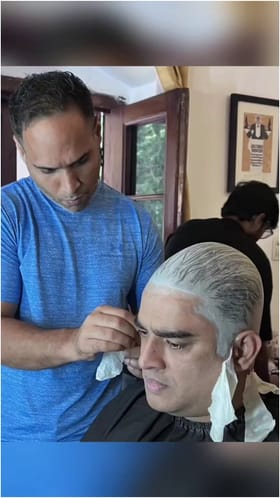 ಮಾಧವನ್ ಅವರು ಅಜಯ್ ಆಗಿ ಹೇಗೆ ಬದಲಾಗ್ತಾರೆ ನೋಡಿ