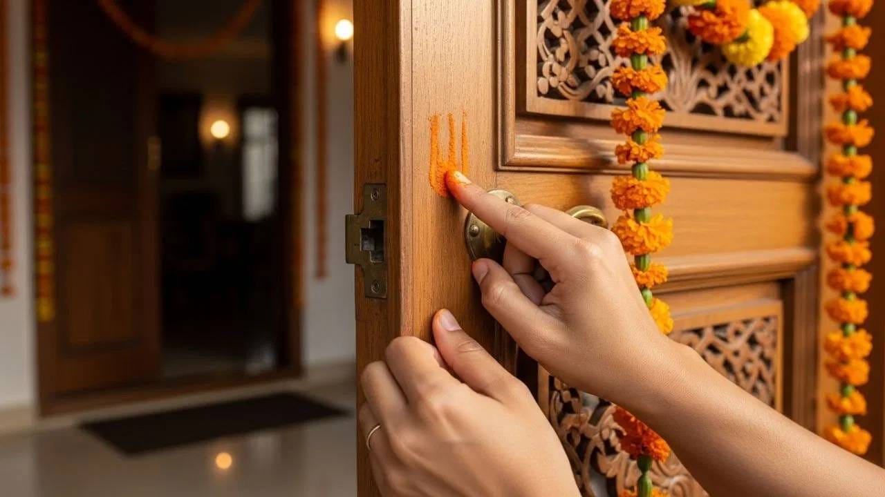 ವಾಸ್ತು ಶಕ್ತಿ: ಮನೆಯ ಮುಖ್ಯ ದ್ವಾರಕ್ಕೆ ಸಿಂಧೂರ ಹಚ್ಚುವುದರ ಹಿಂದಿರುವ ರಹಸ್ಯ ಮತ್ತು ಪ್ರಯೋಜನಗಳು