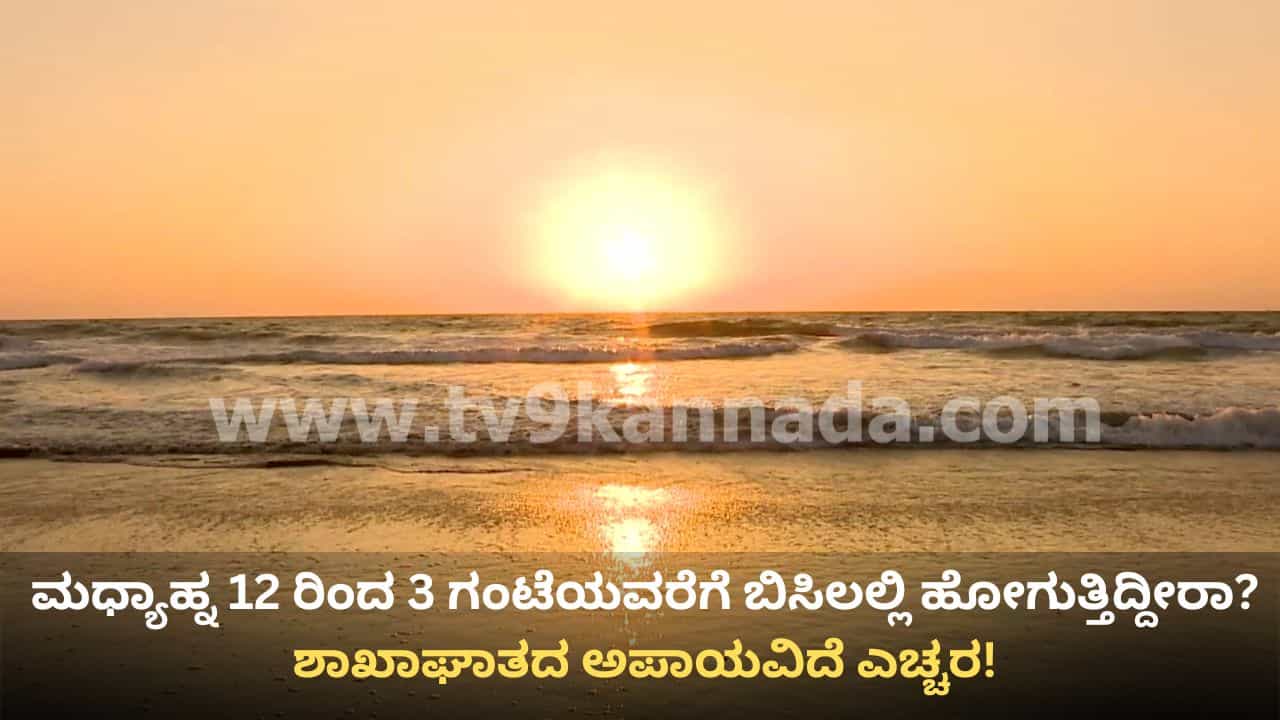 ಮಂಗಳೂರಿನಲ್ಲಿ ಕೆಂಡದಂತಹ ಬಿಸಿಲು: ಕರಾವಳಿ ಕರ್ನಾಟಕಕ್ಕೆ ಶಾಖಾಘಾತದ ಎಚ್ಚರಿಕೆ ಮಂಗಳೂರಿನಲ್ಲಿ ಕೆಂಡದಂತಹ ಬಿಸಿಲು: ಕರಾವಳಿ ಕರ್ನಾಟಕಕ್ಕೆ ಶಾಖಾಘಾತದ ಎಚ್ಚರಿಕೆ