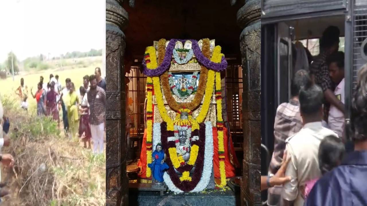 ಭುಗಿಲೆದ್ದ ಮಂತ್ರಾಲಯ ರಾಯರ ಜಪದ ಕಟ್ಟೆ ವಿವಾದ: ಸರ್ವೆ ವೇಳೆ ಹೈಡ್ರಾಮಾ, ರೈತರು ಪೊಲೀಸ್ ವಶಕ್ಕೆ