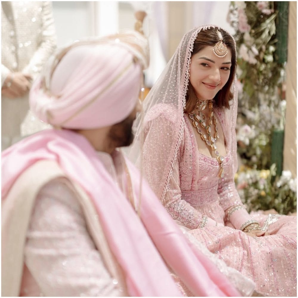 ಮೆಹ್ರೀನ್ ಅವರ ವಿವಾಹವು ಭಾನುವಾರ ಬೆಳಿಗ್ಗೆ (ಏಪ್ರಿಲ್ 26) ಹಿಮಾಚಲ ಪ್ರದೇಶದ ಸುಂದರ ರೆಸಾರ್ಟ್‌ನಲ್ಲಿ ನಡೆದಿದೆ. ಈ ಸಮಾರಂಭದಲ್ಲಿ ಕುಟುಂಬ ಸದಸ್ಯರು ಮತ್ತು ಆಪ್ತರು ಮಾತ್ರ ಭಾಗವಹಿಸಿದ್ದರು. ಮೆಹ್ರೀನ್ ವಿವಾಹದ ಫೋಟೋಗಳಿಗೆ ಶುಭಾಶಯ ಹರಿದು ಬರುತ್ತಿದೆ. 