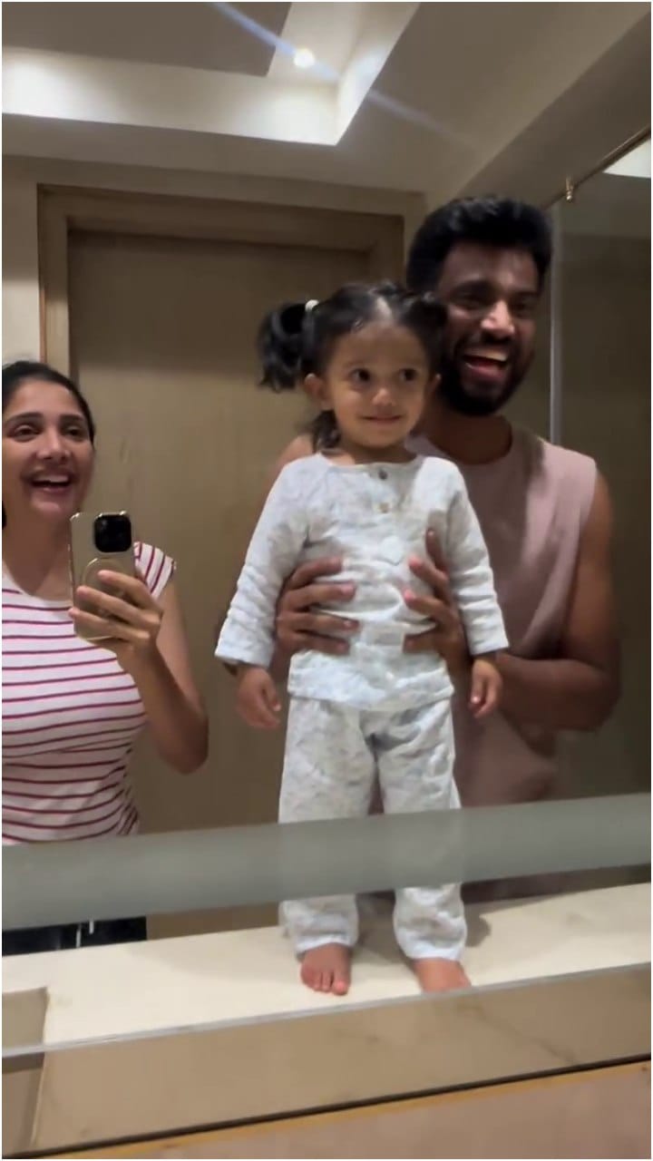 ಭರ್ಜರಿಯಾಗಿ ಡ್ಯಾನ್ಸ್ ಮಾಡಿದ ಮಿಲನಾ ಮಗಳು ಪರಿ