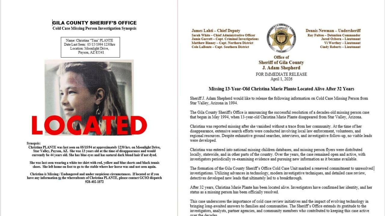 ನಂಬಿದರೆ ನಂಬಿ ಬಿಟ್ಟರೆ ಬಿಡಿ!: 1994ರಲ್ಲಿ ನಾಪತ್ತೆಯಾಗಿದ್ದ ಹುಡುಗಿ ಸಿಕ್ಕಿದ್ದು ಹೇಗೆ? ಈಗ ಆಕೆ ವಯಸ್ಸು ಎಷ್ಟು?