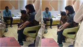 ‘ಅಣ್ಣಾವ್ರ ಸಾಂಗ್​ನ ಹಾಡಿದ್ದೀನಿ ನೋಡಿ’; ವಿಡಿಯೋ ತೋರಿಸಿದ ಮೋಹನ್​ಲಾಲ್