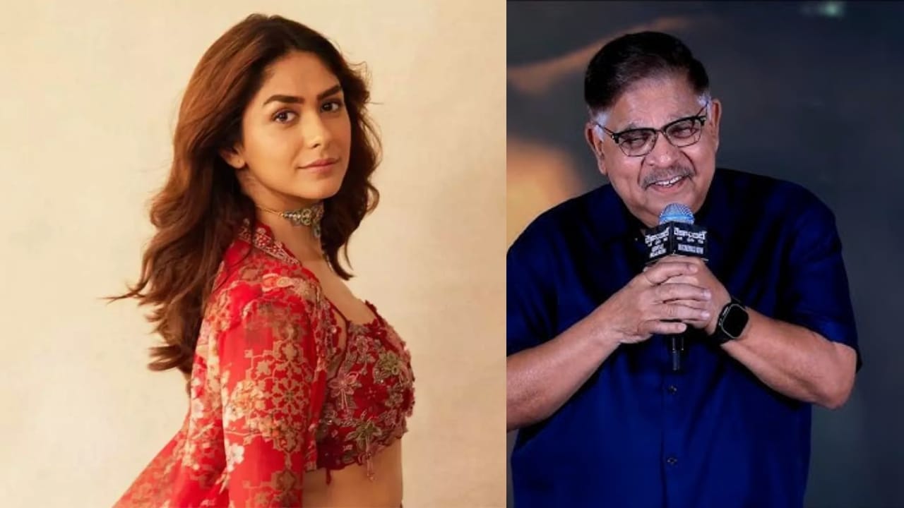 ಅಲ್ಲು ಅರವಿಂದ್ ಆಶೀರ್ವಾದಕ್ಕೆ ನಾಚಿ ನೀರಾದ ಮೃಣಾಲ್ ಠಾಕೂರ್